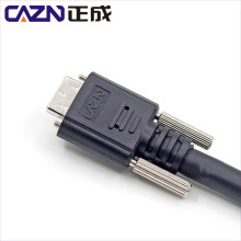 Industrial Camera Link Video Communication Wiring Harness SDR to SDR 26P High speed camera cable harness